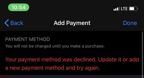 How can we help you? Payment method declined - Apple Community