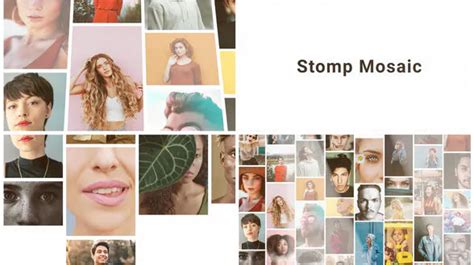 The project have 2 versions and it could be bright or dark. Mosaic Stomp Multi Photo Logo - Videohive » Free After ...