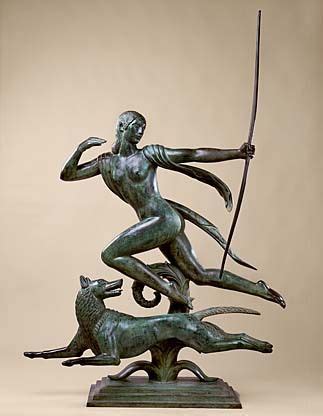 With diana and actaeon, paul manship confirmed his reputation as one of the twentieth century's masters, and his style attained both maturity and monumentality.characteristically the composition. Diana | Sculpture, Sculpture artist, Deco bronzes