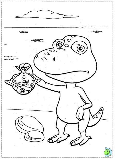 This also happens to be one of the most widely seen images of dinosaurs. Dinosaur Train coloring page- DinoKids.org
