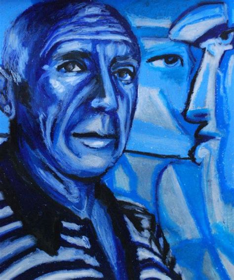 Pablo Picasso, master, artist, blue period, fame, sale, art, pastel, painter, famous, blue ...
