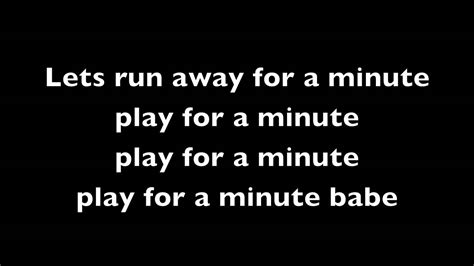 All rights reserved to the respective copyright owners.original video. Justin Bieber Ft. Tyga - Wait for a Minute Lyrics - YouTube