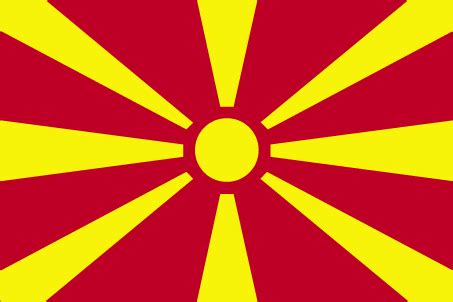 Aktuelle bevölkerung, geburten und todesfälle heute und im laufe des jahres, wanderungssaldo und bevölkerungswachstum. Nationalflagge Mazedonien - Flagge Macedonia (Mazedonien ...