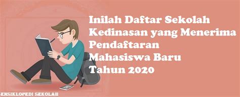 Dan di bulan april ini menyesuaikan dengan kondisi yang sedang terdampak covid 19. Daftar Sekolah Kedinasan yang Menerima Pendaftaran ...