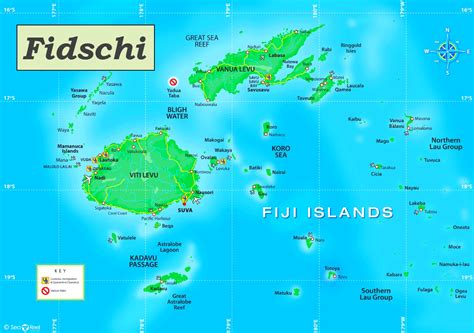 The gross domestic product (gdp) in iceland was worth 21.71 billion us dollars in 2020, according to official data from the world bank. Fidschi Inseln Karte