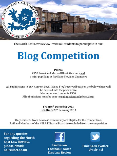 Competition law exists to maintain market competition. Introducing our Blog Competition! | North East Law Talk