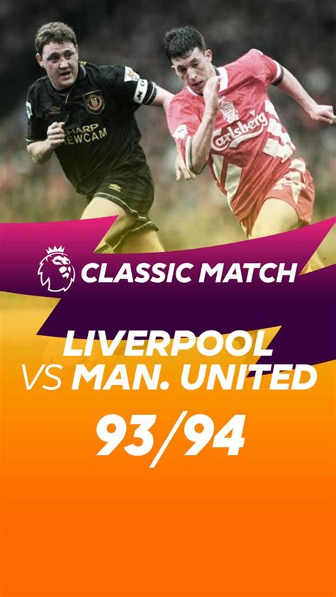 Mou will park the bus and take thr point every day of the week. Classic Matches - Liverpool vs Manchester United 93/94 ...