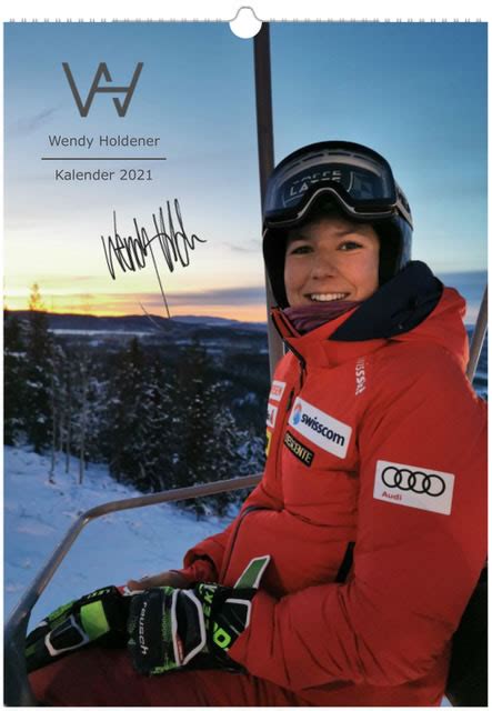 One world family calendar 2021. Wendy Holdener Kalender 2021 - Forum 1291
