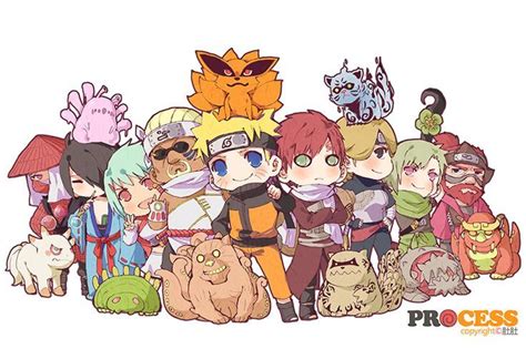 Chúng không chỉ có sức mạnh tiềm tàng phi thường mà. NARUTO SHIPPUDEN, The Jinchūriki, The Tailed Beasts, Chibi ...