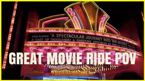 Personally, i'd love to see a makeover and either write a better script for the. DISNEY GREAT MOVIE RIDE POV - YouTube