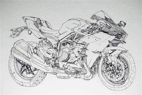 Sketsa modifikasi v ixion teralis fighter. 30+ Trend Terbaru Gambar Sketsa Motor Bebek - Tea And Lead
