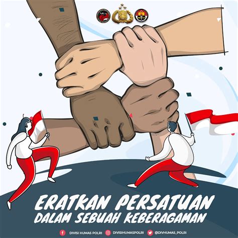 Keragaman indonesia juga tampak dari seni sebagai hasil kebudayaan daerah. Poster Tentang Keragaman Agama