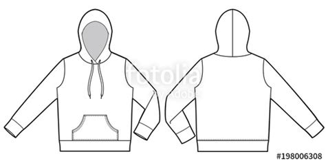 Women's hoodie (front, side and back design). Hoodie Vector Template at GetDrawings | Free download