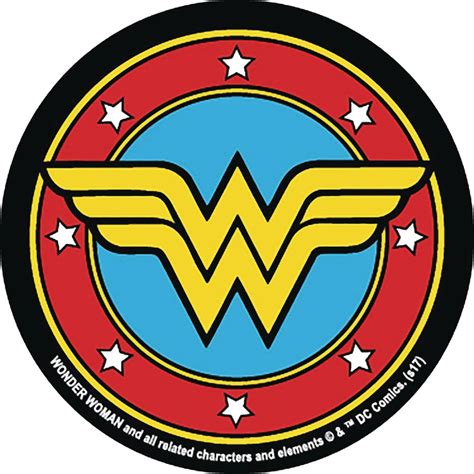 MAR202984 - DC HEROES WONDER WOMAN LOGO METAL MAGNET - Previews World