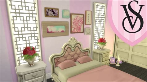 Parisian / victoria secret bedroom decor. The Sims 4: Speed Build | VICTORIA'S SECRET Bedroom ...