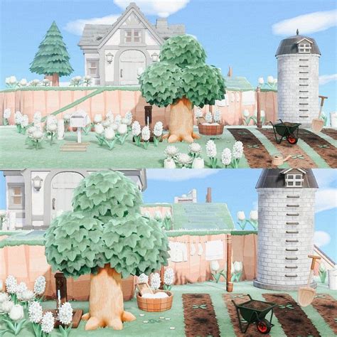 New horizonsvillager house exteriors (self.animalcrossing). Animal crossing-garden in 2020 | Animal crossing, Animal ...