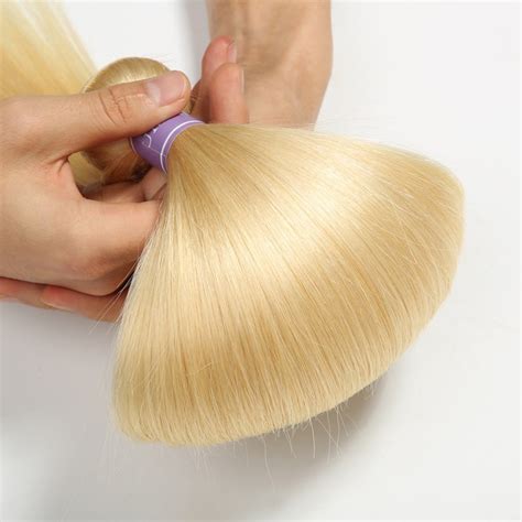 Pure remy blonde color of straight hair bundle. DSoar Hair 613 Blonde Hair Weave 4 Bundles Straight Virgin ...