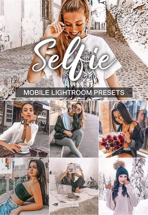 This preset is specially created for selfies or portrait photos. 3 Lightroom Presets - Selfie - presets bundle or lightroom ...