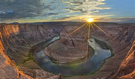 Times for horseshoe bend, ar Sunset @ Horseshoe Bend | Natural landmarks, Horseshoe ...