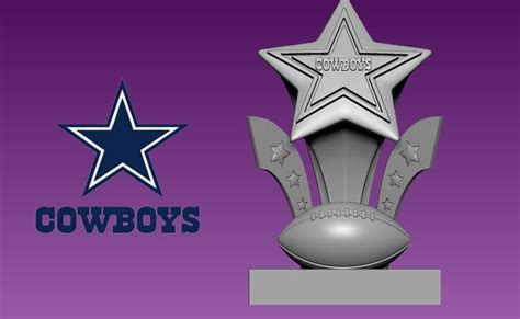 At&t stadium is more than the home of the dallas cowboys, it's a world of facts and figures about the world's largest domed structure, an art museum, a classroom. Dallas Cowboys statue - NFL - American 3D printable model