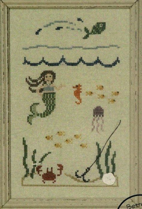 Cross stitch patterns of countries. Bent Creek: Under the Sea Cross Stitch Pattern by ...