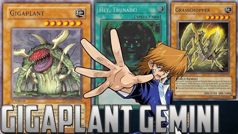 Chemicritter deck profile (august 2020) yugioh! Yu-Gi-Oh! Duel Links - Gigaplant | Gemini Deck Last Gamble ...