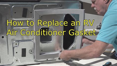 In either case, a portable air conditioner can help. How to Replace an RV Air Conditioner Gasket - YouTube