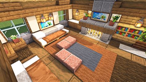 Modern dining room minecraft interior design idea. Minecraft: 6 Amazing Living Room Ideas for Your House ...