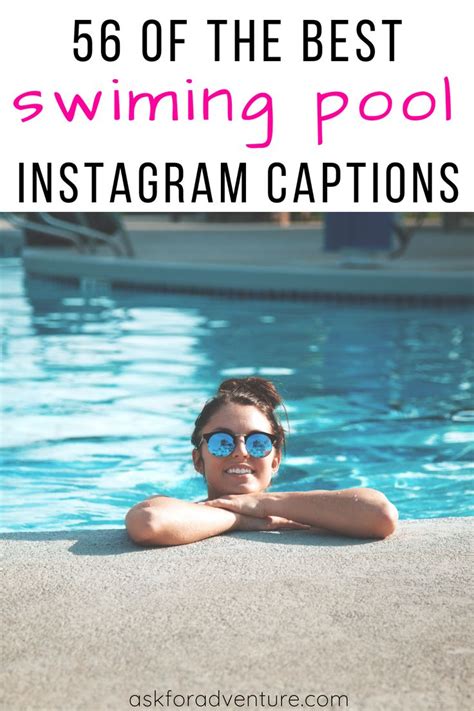 This also means that you can resume taking great instagram shots outside in the sun, amidst blue skies and pretty flowers. 56 Cute Pool Captions for Instagram Poolside Photos - Ask ...