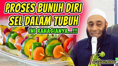 Orang yang melakukan perbuatan ini terancam akan mendapatkan dosa yang sangat besar. PROSES BUNUH DIRI SEL DALAM TUBUH | dr Zaidul Akbar - YouTube