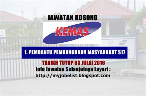 Anak orang asli tabika jabatan kemajuan masyarakat (kemas) di kampung kuala betis, gua musang, kelantan tidak ketinggalan belajar menggunakan kaedah pengajaran dan pembelajaran di rumah (pdpr). Jawatan Kosong Jabatan Kemajuan Masyarakat (KEMAS) - 03 ...