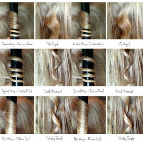 This method comes in handy for those who prefer loose curls on short hair. Wand curls | Hair curling tips, Curled hairstyles, Wave ...