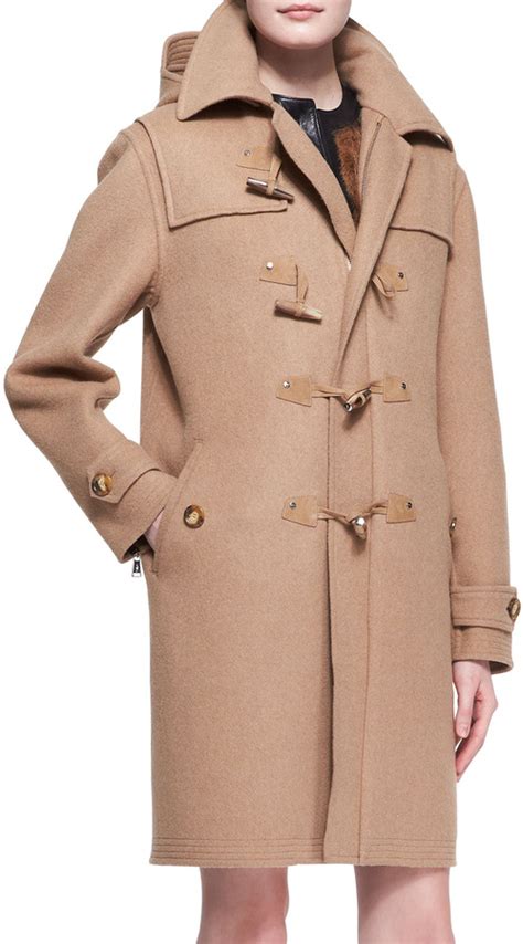 Ralph lauren brown camel hair belted coat jacket trench overcoat nwt $590. Ralph Lauren Black Label Garrett Camel Felt Toggle Coat ...