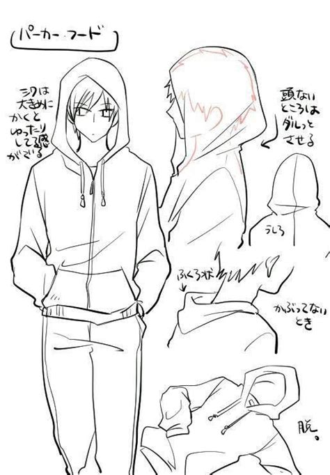 After completing this article you will able to draw person wearing hoodie easily. Hoodie Anime Clothes Drawing