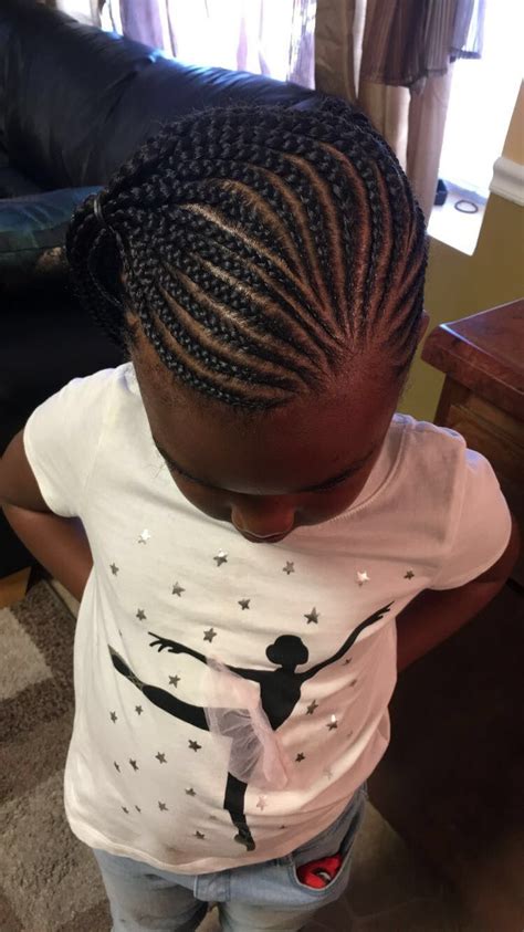 Such hairstyles are especially cool for girls with box braids, for example. Pin by Felesha Cospy on Kids braids | Lil girl hairstyles ...