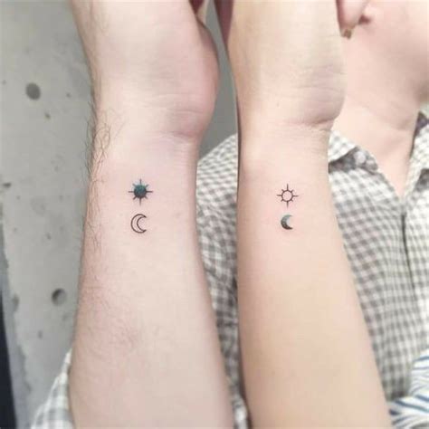 This is a matching bio uwu. 95+ Cute Matching Tattoos For Your Lover Or Besties * 2020 ...