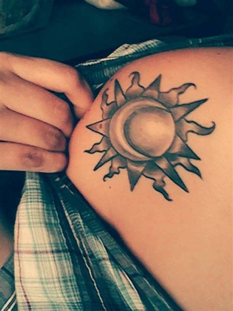 602 x 1023 jpg pixel. Sol y Luna - Tatuajes para Mujeres