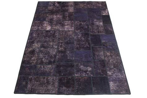 Kurzflor teppich, soma 181, violett, rechteckig, höhe 20mm. Patchwork Teppich Lila Violett in 240x170cm (1001-2958 ...