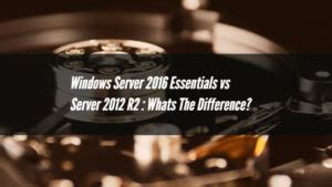 Windows server 2016 essentials features new technologies and integrated features that make transitioning to cloud computing easier for business owners and employees. Windows Server 2016 Essentials vs Server 2012 R2 : Whats ...