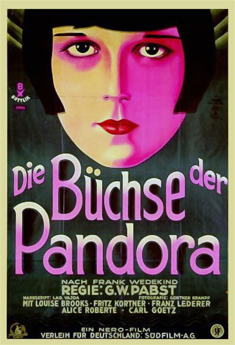 Elle se laisse séduire par un inconnu qui l'entraîne dans. That purple! | Pandora's box movie, Louise brooks, Movie ...