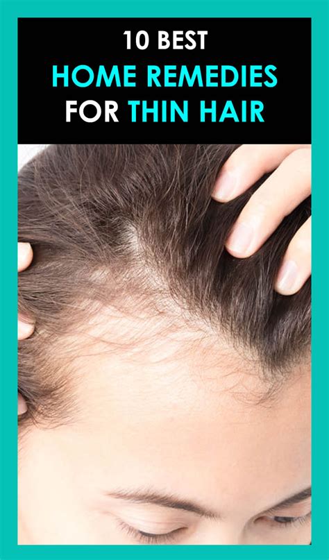 Using fenugreek hair frequently can condition your hair and give it a silky shine. 10 Best Home Remedies For Thinning Hair | Thinning hair ...