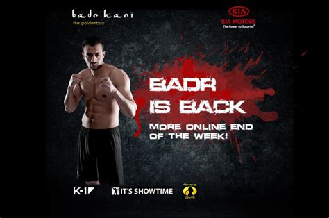 Maybe you would like to learn more about one of these? Etudiant Post: Badr Hari is back