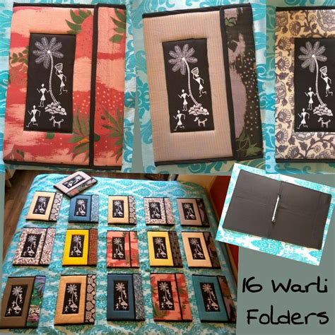 Connect with us to get new jobs and. Farewell gift for her teachers. TITLE : Warli Folders ...
