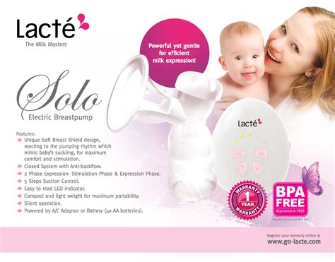 Bought it from pump on the go. Lacte Solo Breast Pump - MamaYaya Zone