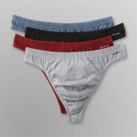 Explore the collection of men's thongs at skiviez.com. Joe Boxer Men's Thong Underwear - 4 Pack | Shop Your Way ...