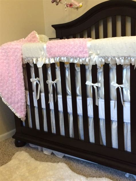 Need custom bedding, switch fabrics or. Custom made crib bedding for baby girls nursery (With ...