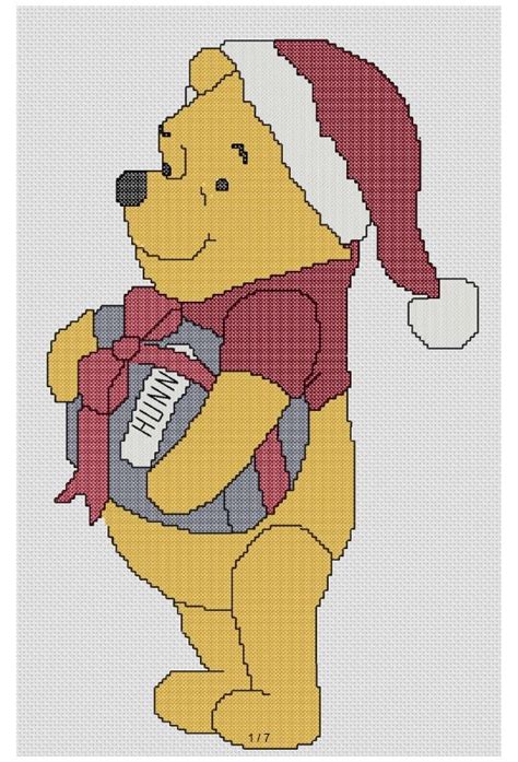 Bonjour, je trouve que je vous gâte beaucoup en ce moment (hihihi) : free cross stitch patterns and links: Winnie Pooh with ...