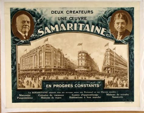 Check out our samaritaine store selection for the very best in unique or custom, handmade did you scroll all this way to get facts about samaritaine store? Samaritaine Paris Antique French Dept Store Poster 1929