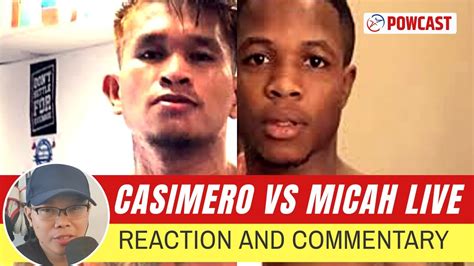 John riel casimero (c) vs. John Riel Casimero vs Duke Micah Live Fight Commentary and ...
