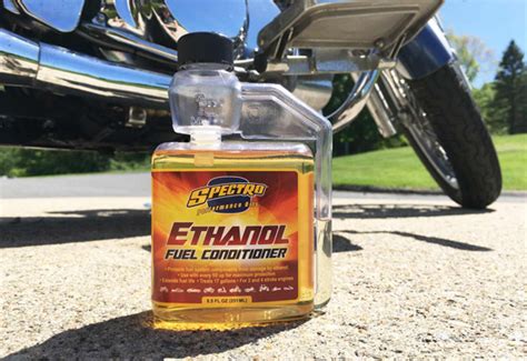 This higher octane rating can be beneficial in some engines. Ethanol Fuel Conditioner by Spectro Performance Oils ...